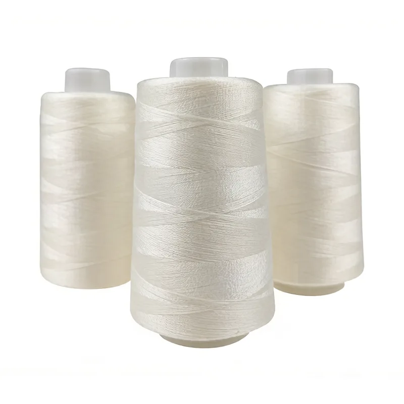 Linha de costura solúvel em água